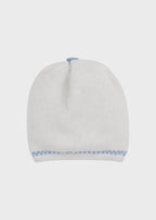 Cappellino Cotone Cielo Polvere EK5771/C corredino e abbigliamento neonato | NANU' BABY