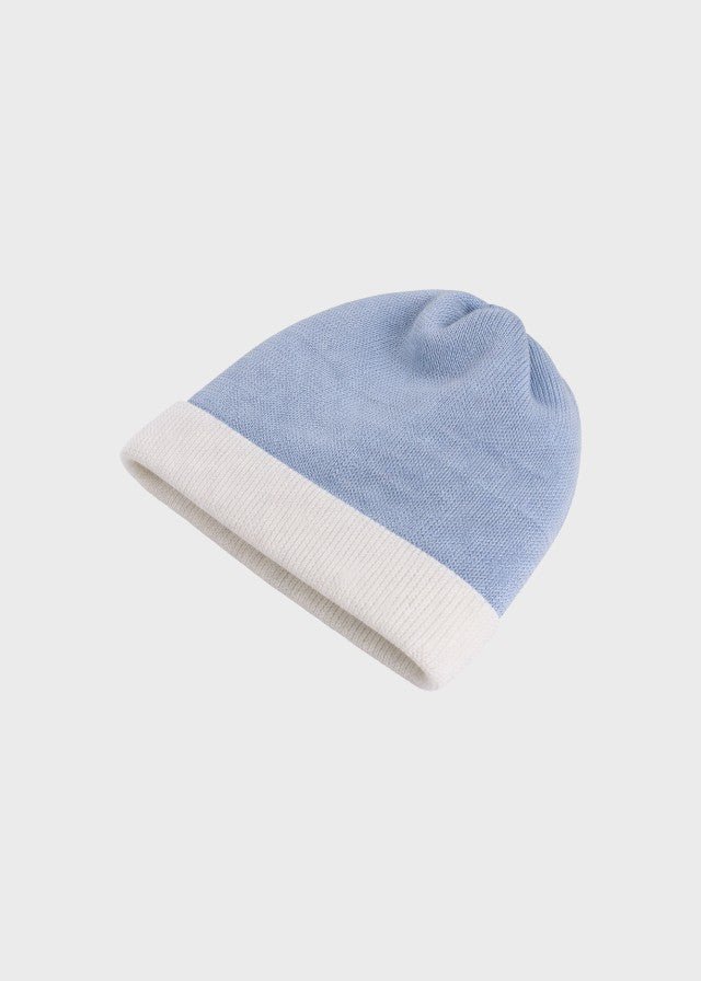 Cappellino Cotone Cielo Polvere EK6071BIS/C corredino e abbigliamento neonato | NANU' BABY