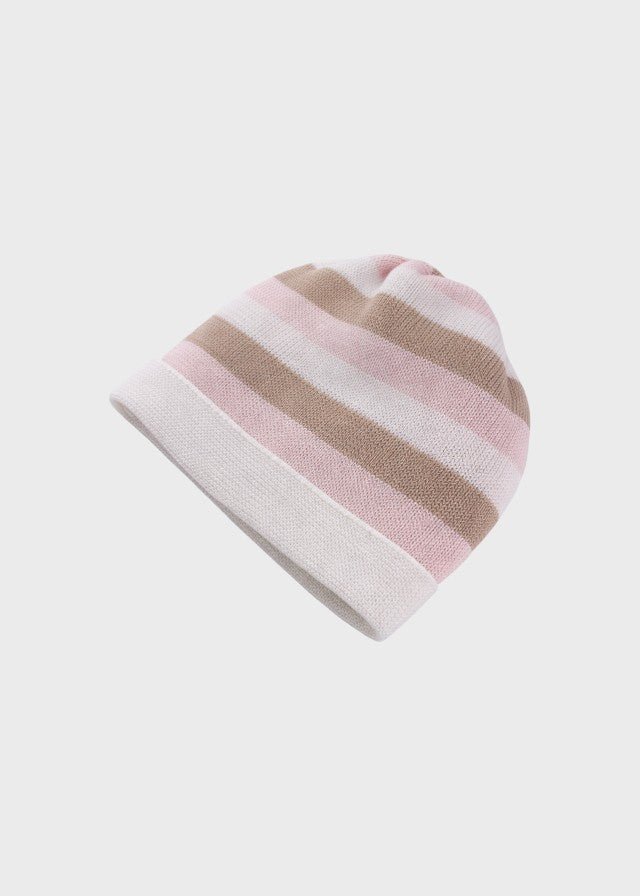 Cappellino Cotone Rosa Sabbia EK6071/R corredino e abbigliamento neonato | NANU' BABY
