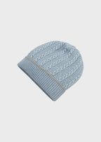 Cappellino Profilo Tortora Cielo EK6371/C corredino e abbigliamento neonato | NANU' BABY