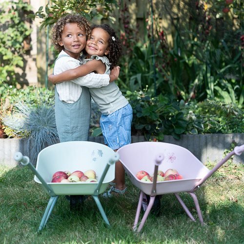 Carriola - Giardino delle fate ROSA LD9124 corredino e abbigliamento neonato | NANU' BABY