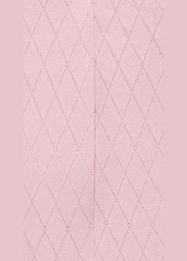 Collant jacquard Rosa 5945/16 corredino e abbigliamento neonato | NANU' BABY