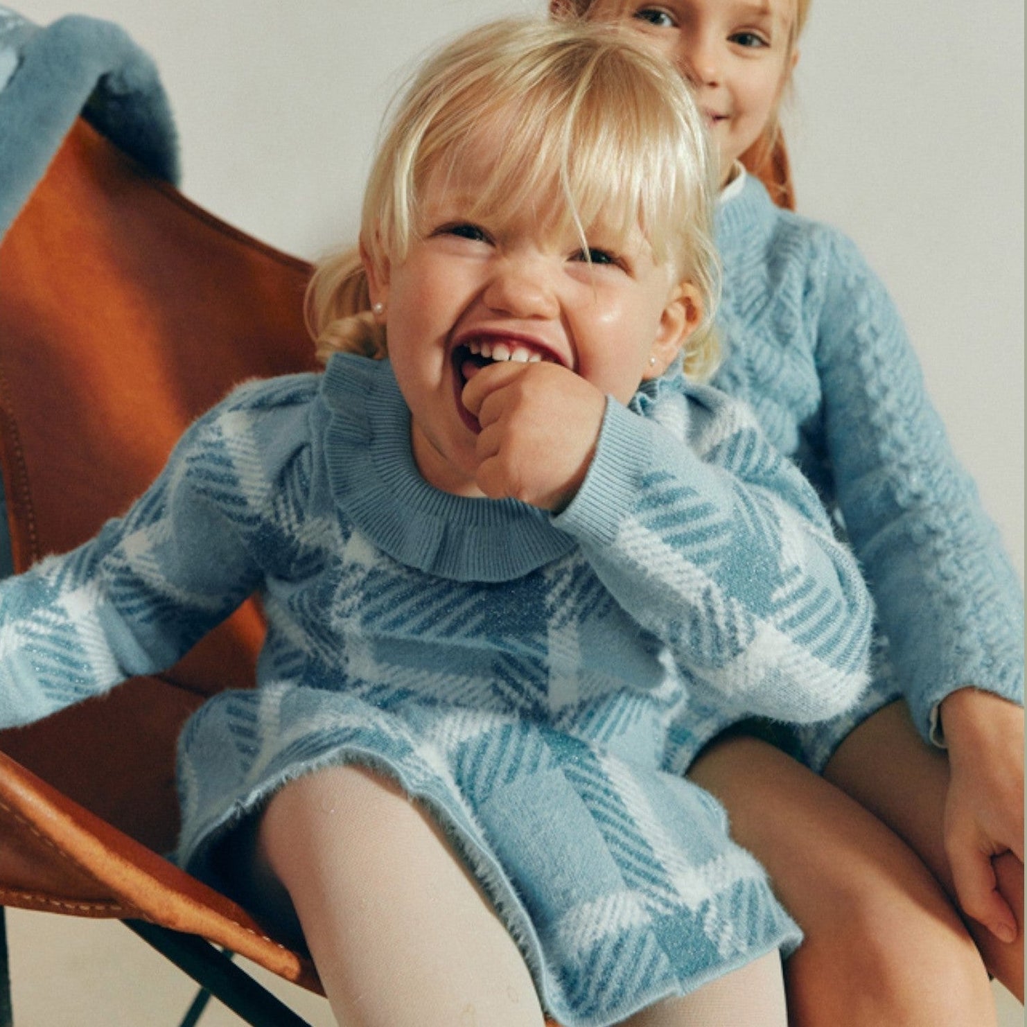 Compl. gonna tricot quadri Bimba Verde 5516/9 corredino e abbigliamento neonato | NANU' BABY