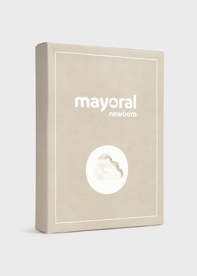 Completo 3 Pezzi Cotone Avorio 1507/85 corredino e abbigliamento neonato | NANU' BABY