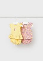 Completo 4 Pezzi Cotone Giallo 1639/71 corredino e abbigliamento neonato | NANU' BABY