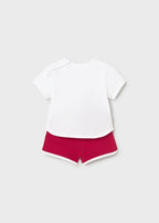 Completo 4 Pezzi Cotone Rosso 1627/76 corredino e abbigliamento neonato | NANU' BABY