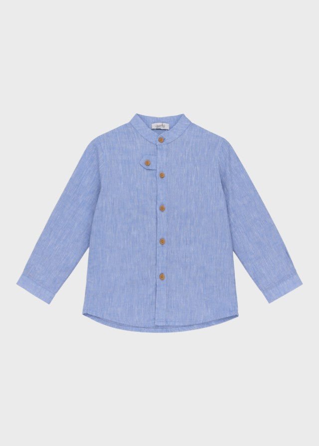 Completo Bermuda Coreana Azzurro 1221/27 corredino e abbigliamento neonato | NANU' BABY