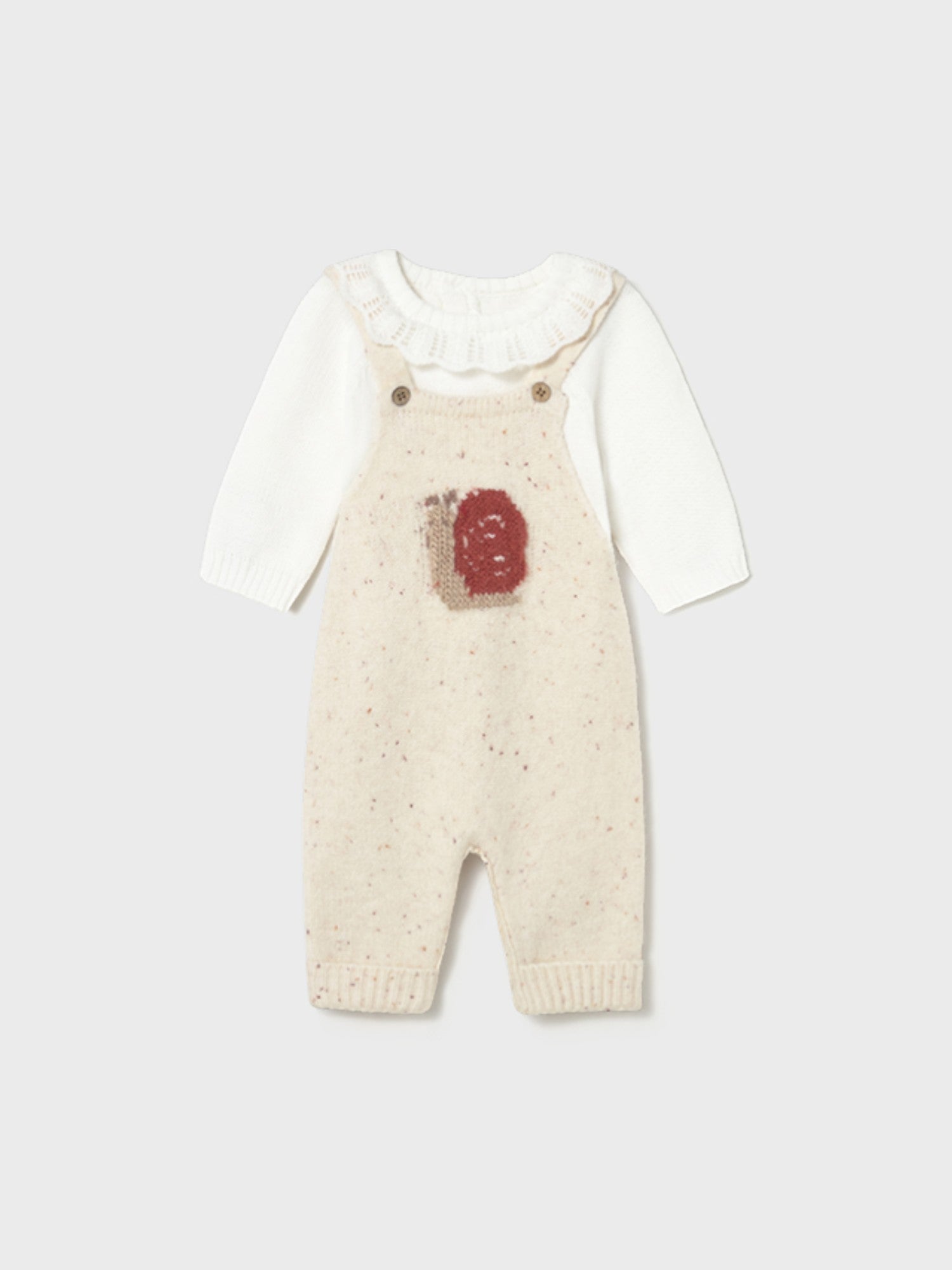 Completo Bimba Beige 2605/37 corredino e abbigliamento neonato | NANU' BABY