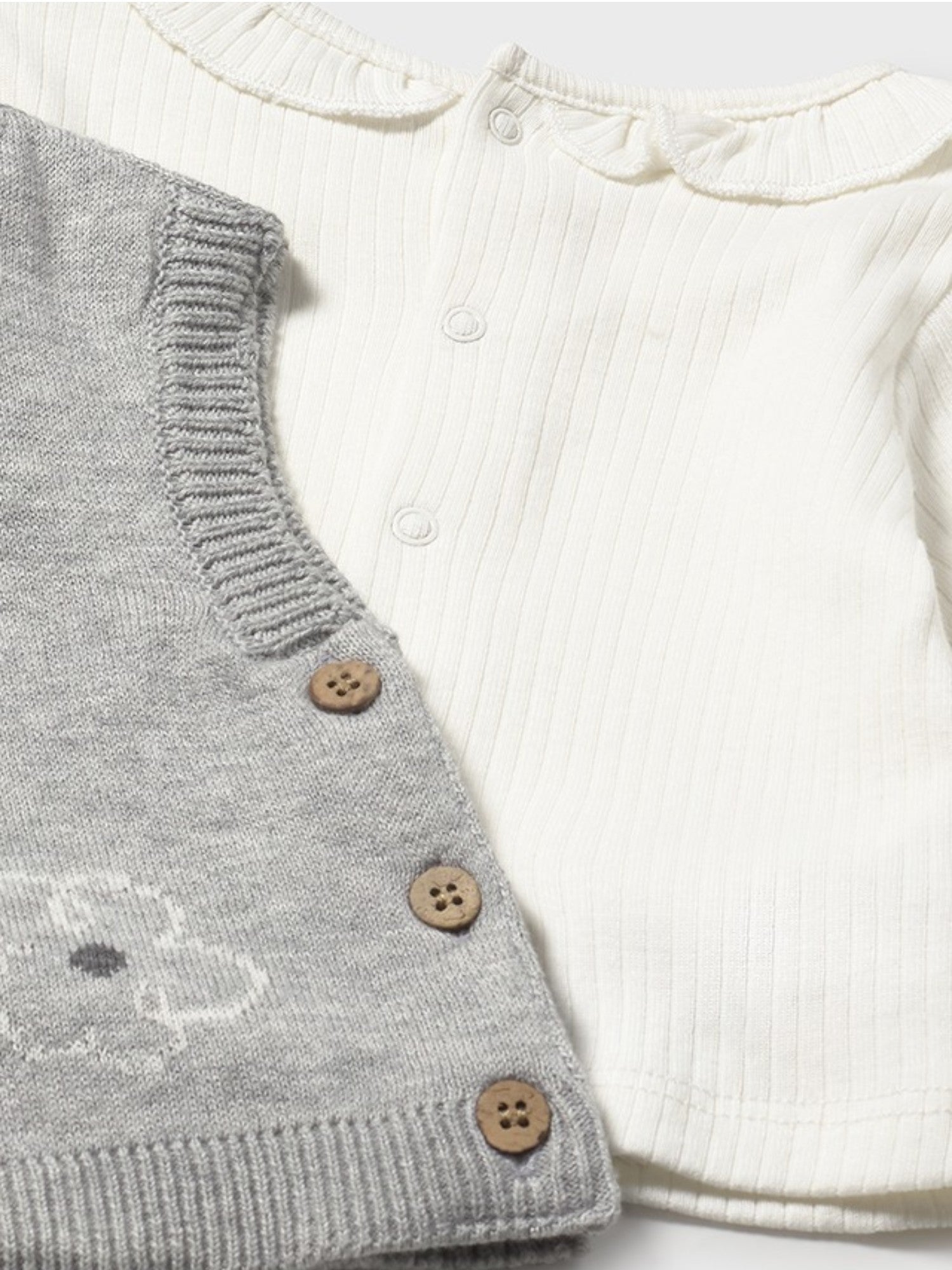 Completo Bimba Grigio 2709/16 corredino e abbigliamento neonato | NANU' BABY