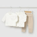 Completo Bimbo Beige 2631/49 corredino e abbigliamento neonato | NANU' BABY
