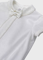 Completo Cerimonia Elegante Panna B3411/94 corredino e abbigliamento neonato | NANU' BABY