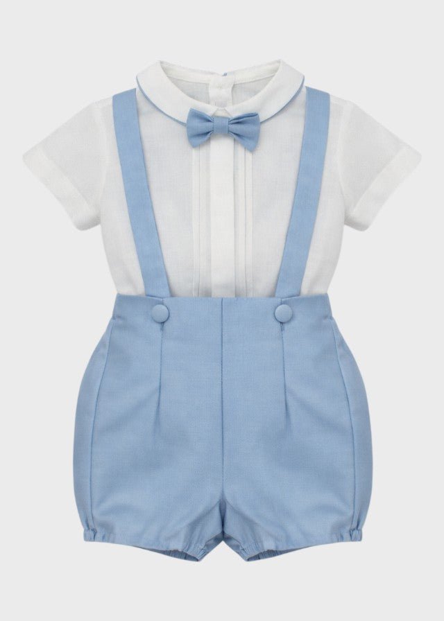 Completo Cerimonia Elegante Panna G3438/20 corredino e abbigliamento neonato | NANU' BABY