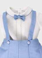 Completo Cerimonia Elegante Panna G3438/20 corredino e abbigliamento neonato | NANU' BABY