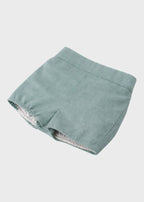 Completo Cerimonia Lino Verde 39826/V corredino e abbigliamento neonato | NANU' BABY