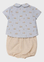 Completo Coniglietti Cielo 0012/59 corredino e abbigliamento neonato | NANU' BABY