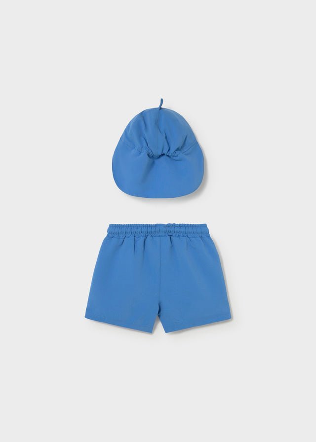 Completo Costume Cappello Blu 1662/20 corredino e abbigliamento neonato | NANU' BABY