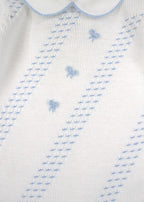 Completo Cotone Fiocchetti Cielo ENEA/CN corredino e abbigliamento neonato | NANU' BABY