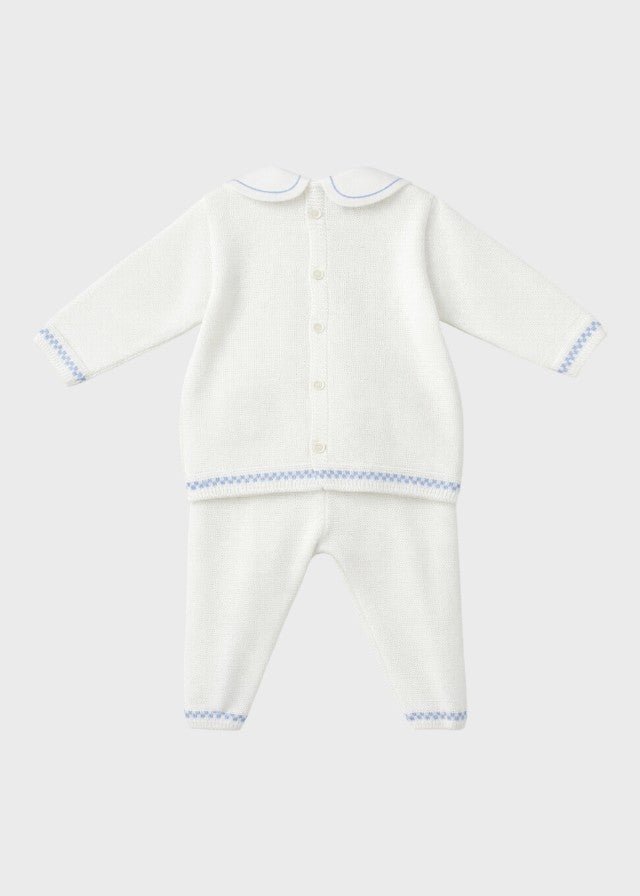 Completo Cotone Teddy Cielo EK5750/C corredino e abbigliamento neonato | NANU' BABY