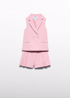 Completo Gilet Bermuda Rosa 5287/40 corredino e abbigliamento neonato | NANU' BABY
