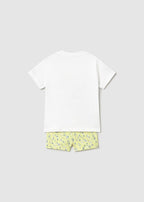 Completo Maglia Boxer Giallo 1648/16 corredino e abbigliamento neonato | NANU' BABY
