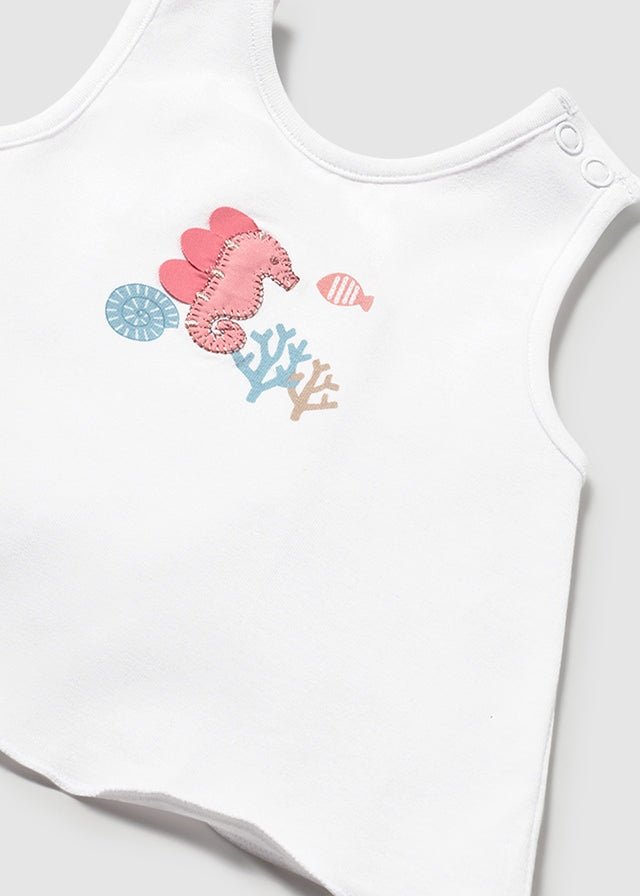 Completo Mare Arancione 3 1636/38 corredino e abbigliamento neonato | NANU' BABY