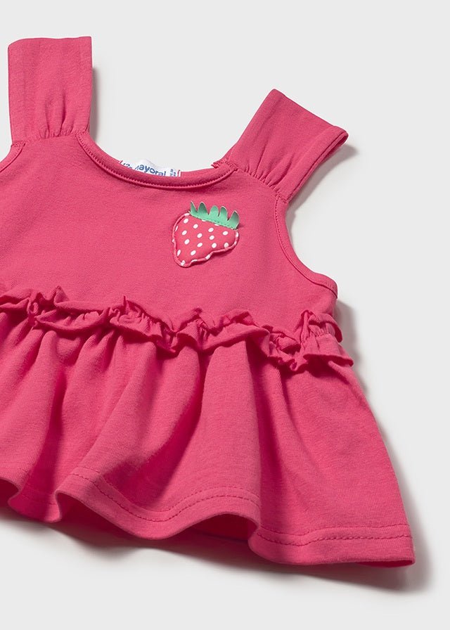 Completo Mare Cotone Rosa 1654/14 corredino e abbigliamento neonato | NANU' BABY