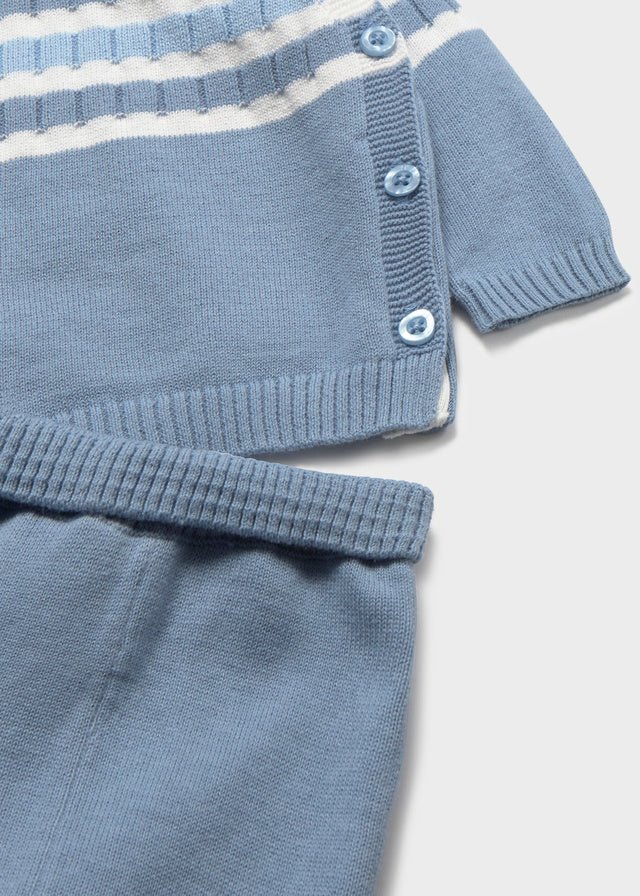 Completo Nascita Cotone Turchese 1505/57 corredino e abbigliamento neonato | NANU' BABY