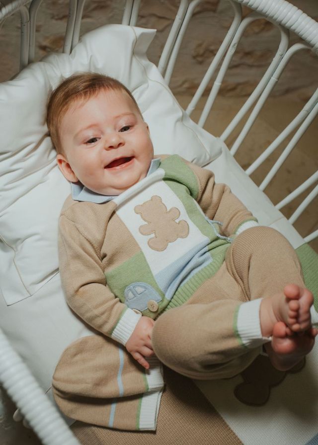 Completo Nascita Cotone Verde MF218270/4470 corredino e abbigliamento neonato | NANU' BABY