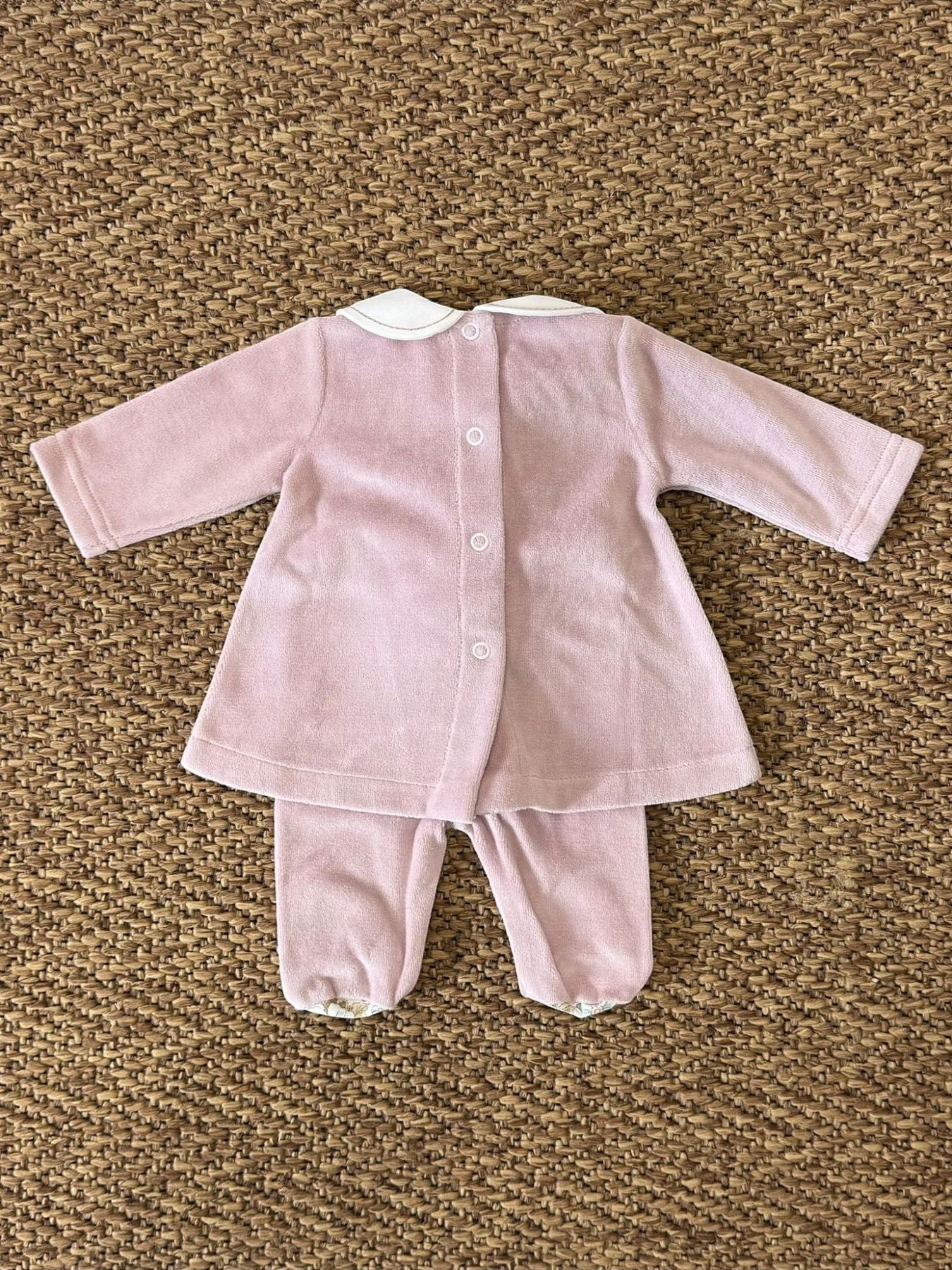 Completo nascita fantasia floreale Neonata MARSALA IG1516 corredino e abbigliamento neonato | NANU' BABY
