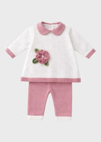 Completo Nascita Fiore Rosa FF218327/4470 corredino e abbigliamento neonato | NANU' BABY