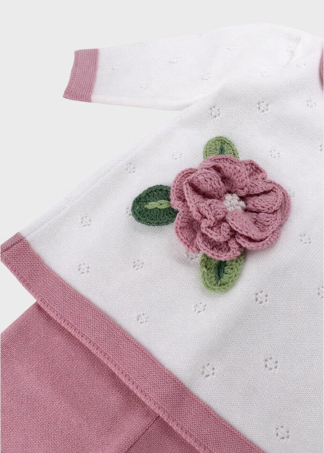 Completo Nascita Fiore Rosa FF218327/4470 corredino e abbigliamento neonato | NANU' BABY