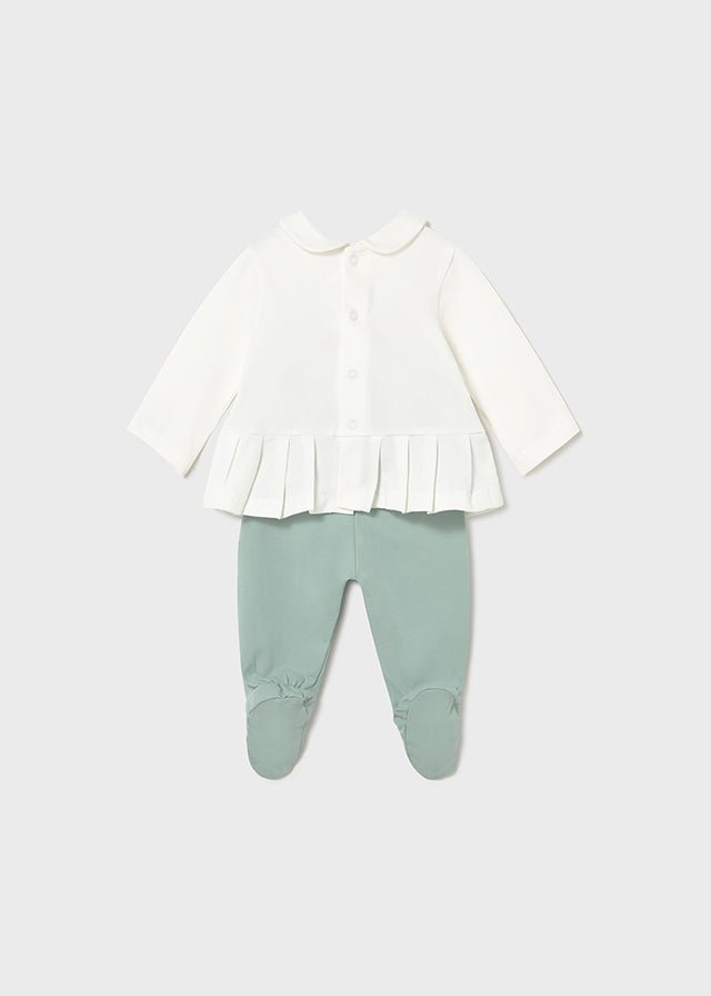 Completo Nascita Jersey Verde 1592/89 corredino e abbigliamento neonato | NANU' BABY