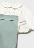 Completo Nascita Jersey Verde 1592/89 corredino e abbigliamento neonato | NANU' BABY