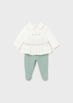 Completo Nascita Jersey Verde 1592/89 corredino e abbigliamento neonato | NANU' BABY