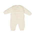 Completo Nascita Neonata Lana Vergine Vaniglia Rosa - MARLÙ IN1131 corredino e abbigliamento neonato | NANU' BABY