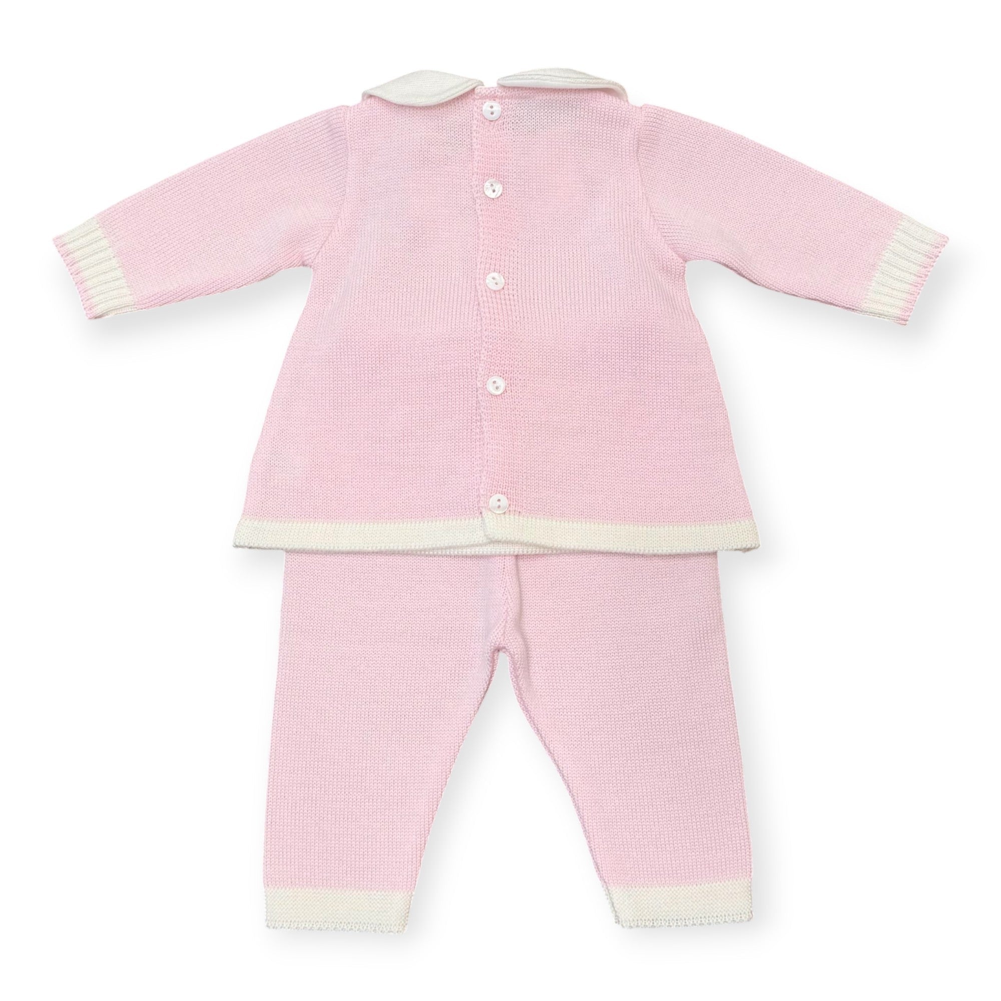 Completo Nascita Neonata Rosa Pura Lana Teddy 7775 corredino e abbigliamento neonato | NANU' BABY