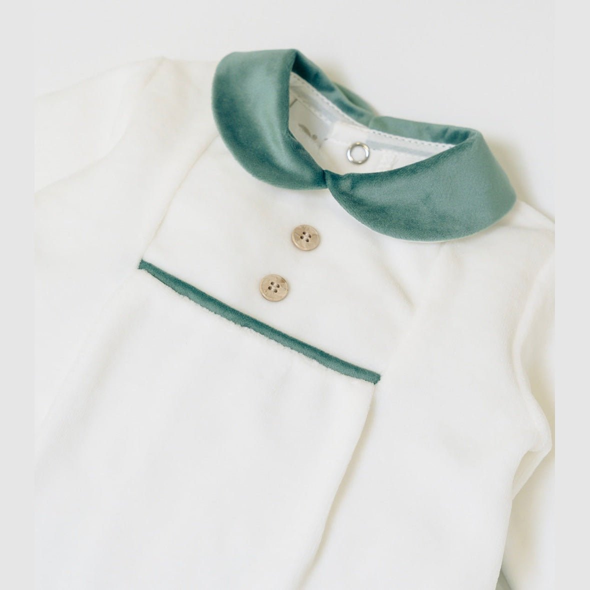 Completo Nascita Neonato Ciniglia 100% Vaniglia Applicazioni IN6451 corredino e abbigliamento neonato | NANU' BABY