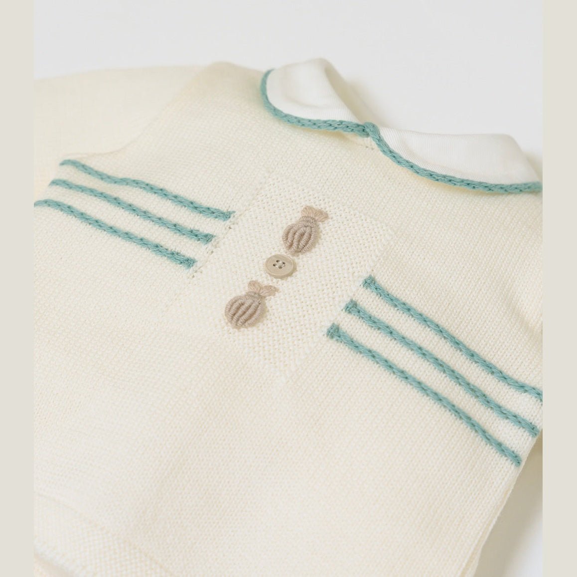 Completo nascita Neonato VANIGLIA IN6650 corredino e abbigliamento neonato | NANU' BABY