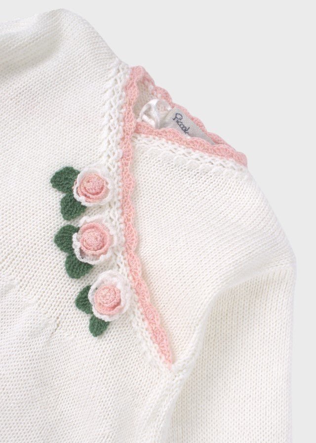 Completo Nascita Rose Bianco DELIZIA/CN corredino e abbigliamento neonato | NANU' BABY