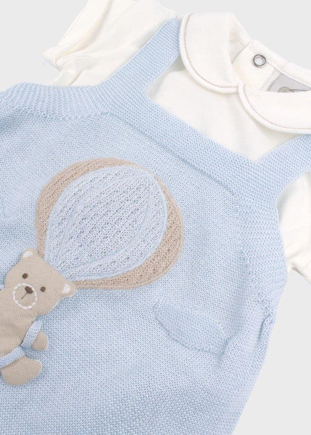 Completo Salopette Mongolfiera Cielo EK5030 corredino e abbigliamento neonato | NANU' BABY