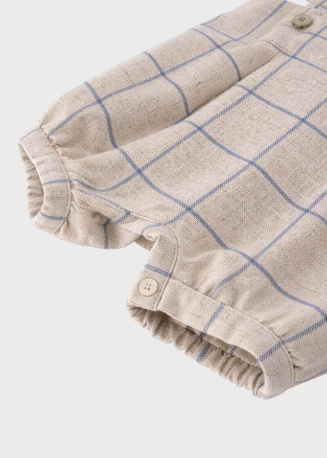 Completo Salopette Papillon Avorio 7991 corredino e abbigliamento neonato | NANU' BABY