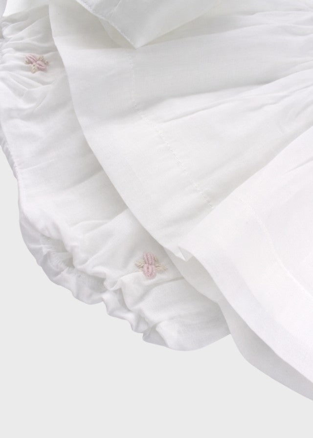 Completo Smock Melograno EK1717MU corredino e abbigliamento neonato | NANU' BABY