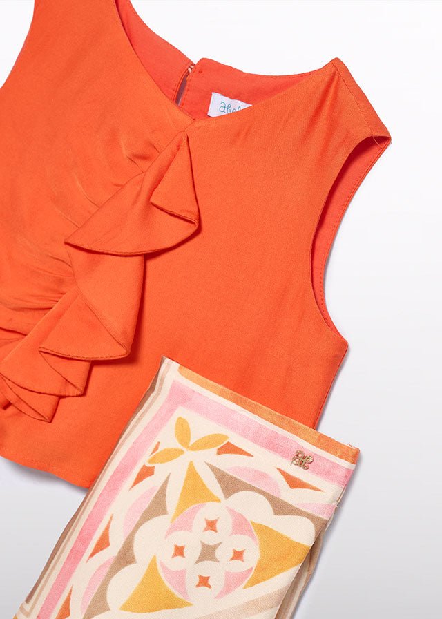 Completo Top Pantalone Stampato 5215/6 corredino e abbigliamento neonato | NANU' BABY