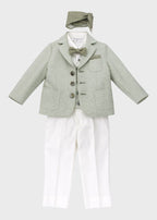 Coordinato Giacca Verde Papillon corredino e abbigliamento neonato | NANU' BABY