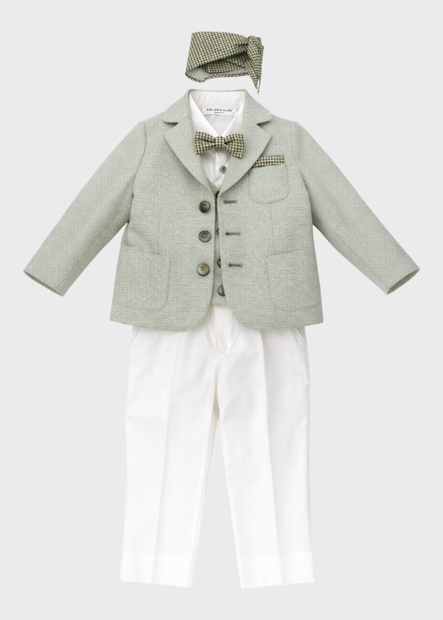 Coordinato Giacca Verde Papillon corredino e abbigliamento neonato | NANU' BABY