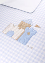 Coperta Cotone Cielo Sabbia EK5582 corredino e abbigliamento neonato | NANU' BABY