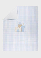 Coperta Cotone Cielo Sabbia EK5582 corredino e abbigliamento neonato | NANU' BABY