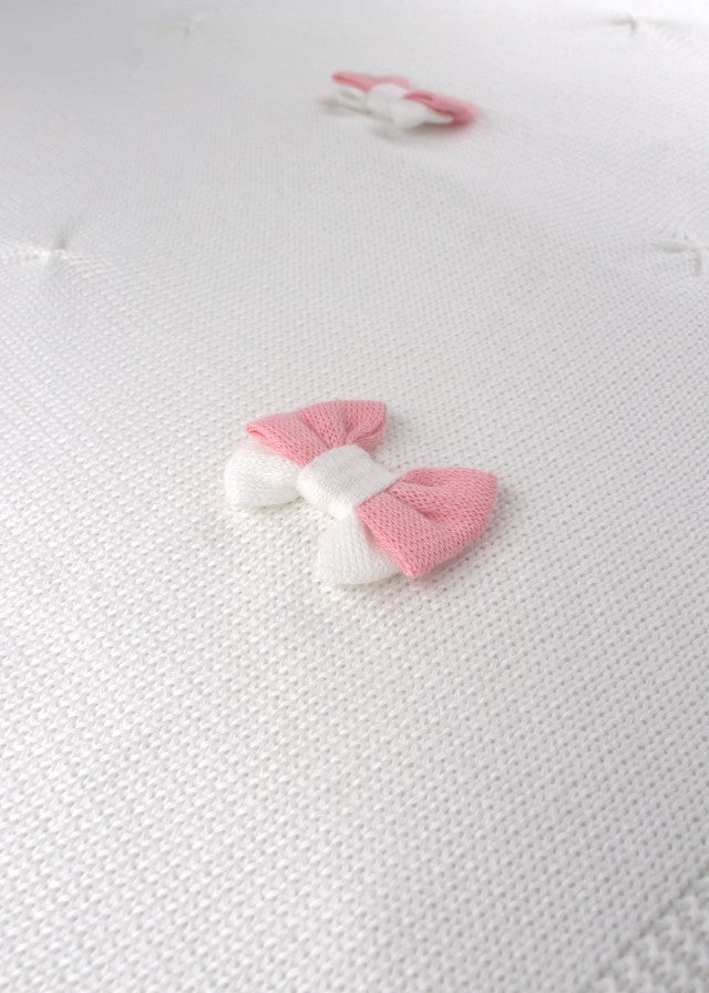 Coperta Cotone Fiocchi Bianco 181 - B corredino e abbigliamento neonato | NANU' BABY