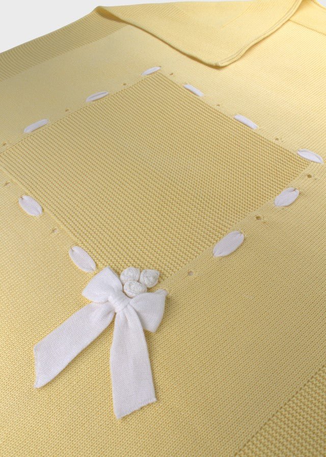 Coperta Cotone Fiori Giallo 194 - G corredino e abbigliamento neonato | NANU' BABY
