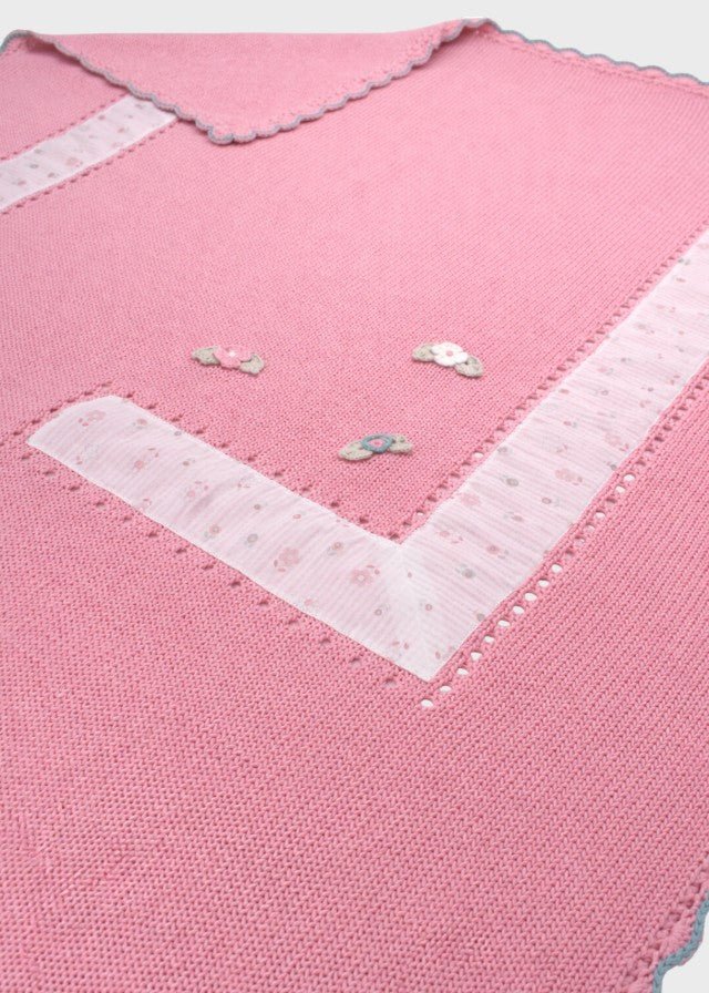 Coperta Cotone Floreale Rosa GULTEN/CO corredino e abbigliamento neonato | NANU' BABY